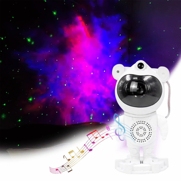 Projetor de Galáxia Astronauta com Caixa de Som - Imagem 5