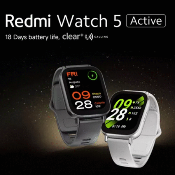 Smartwatch Redmi Watch 5 Active - Midnight Black - Imagem 6
