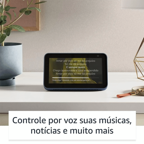 Echo Show 5 3ª Geração Alexa Tela 5,5" Câmera Frontal - Preto - Imagem 7