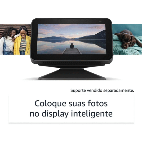 Echo Show 5 3ª Geração Alexa Tela 5,5" Câmera Frontal - Preto - Imagem 9