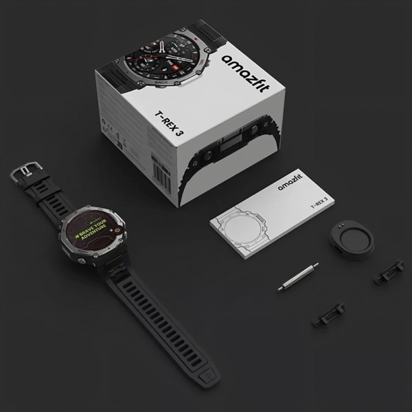 Smartwatch Amazfit T-Rex 3 - Onyx - Imagem 6