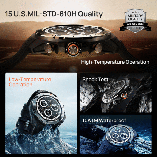 Smartwatch Mibro GS Explorer  - Verde Militar - Imagem 9