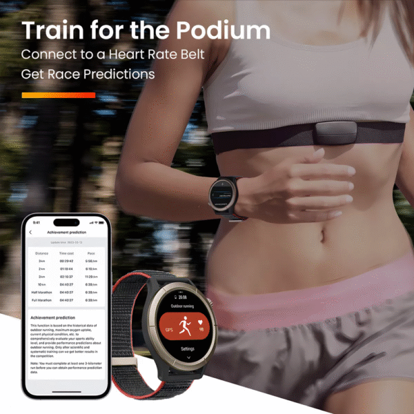 Smartwatch Amazfit Cheetah PRO - Run Track Black - Imagem 6