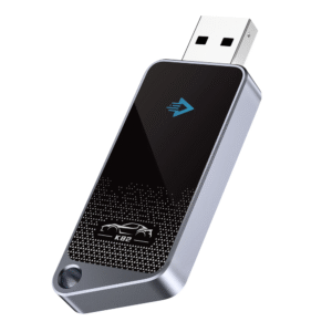 Adaptdor Wireless para Carro USB/USB-C Android e Carplay K82