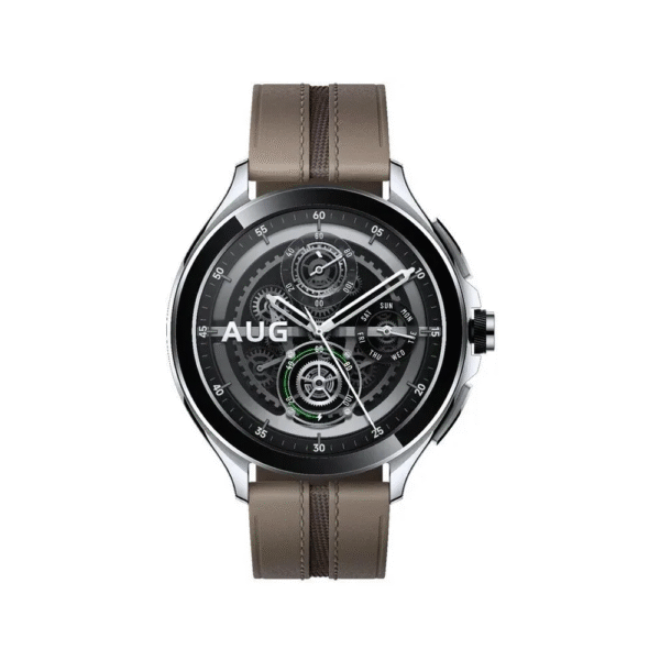 Smartwatch Xiaomi Watch 2 Pro - Silver Brown Leather - Imagem 2