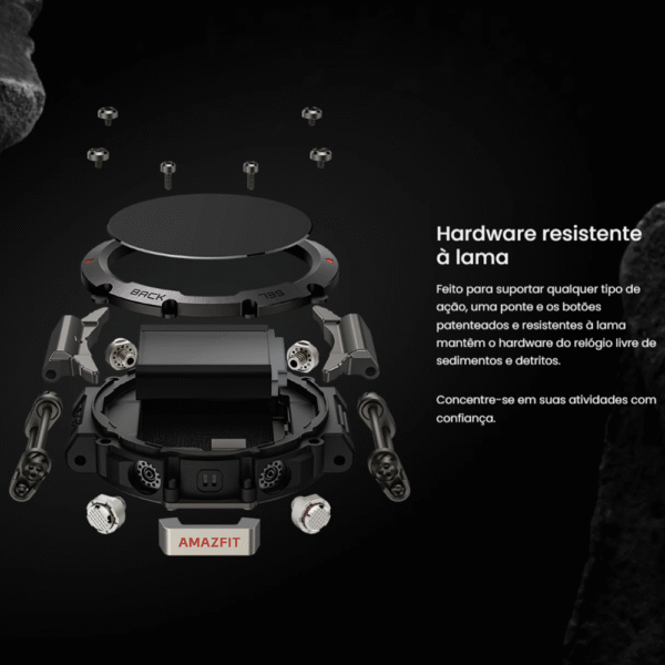 Smartwatch Amazfit T-Rex Ultra - Black - Imagem 5