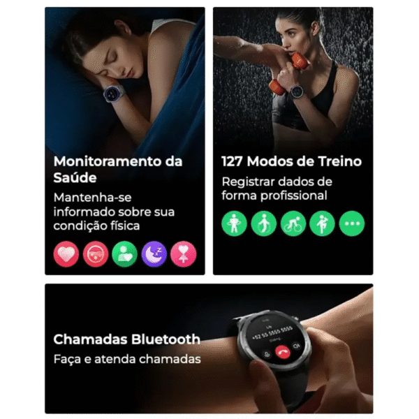 Smartwatch Haylou Solar Neo - Black - Imagem 5