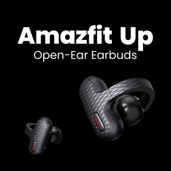 Fone Earbuds Amazfit Up Condução Ossea - Black - Imagem 5
