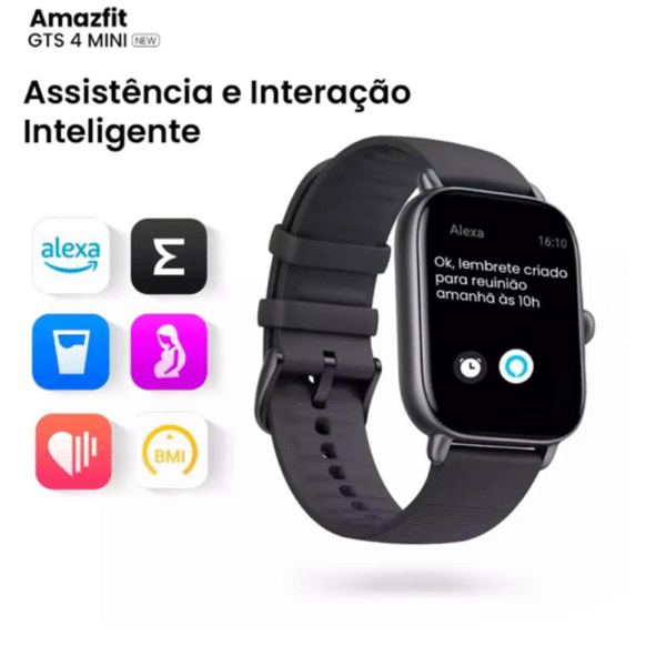 Smartwatch Amazfit GTS 4 Mini New - Ivory White - Imagem 3
