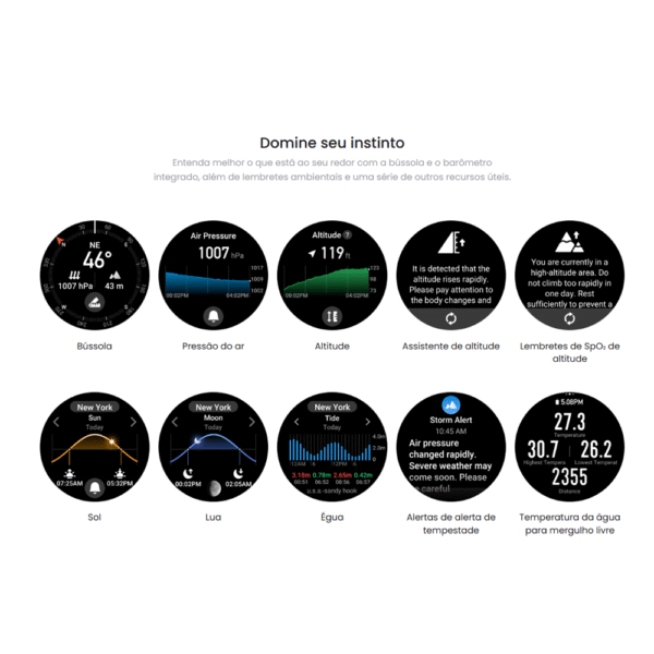 Smartwatch Amazfit T-Rex Ultra - Black - Imagem 8