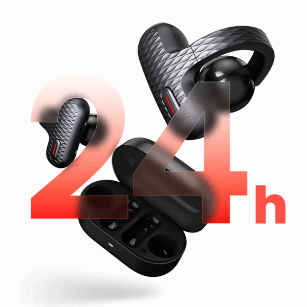 Fone Earbuds Amazfit Up Condução Ossea - Black - Imagem 4