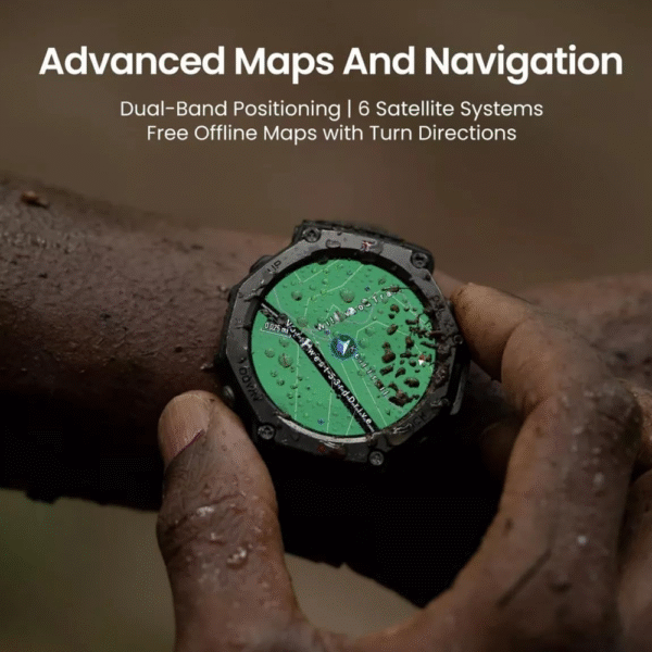 Smartwatch Amazfit T-Rex 3 - Onyx - Imagem 7