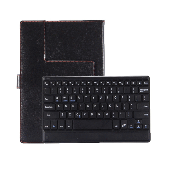 Capa Teclado Para Tablet Couro Premium Universal Bluetooth 9" a 11" - Imagem 6