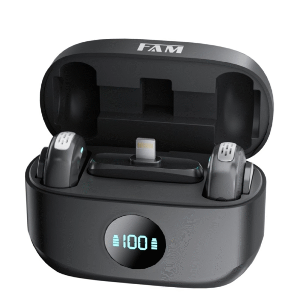 Microfone Magnético Duplo Sem Fio Bell M2 FAM - Imagem 3