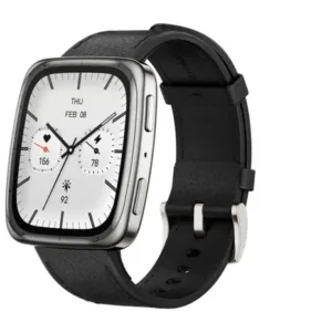 Smartwatch Amazfit Active 2 Square - Black Leather