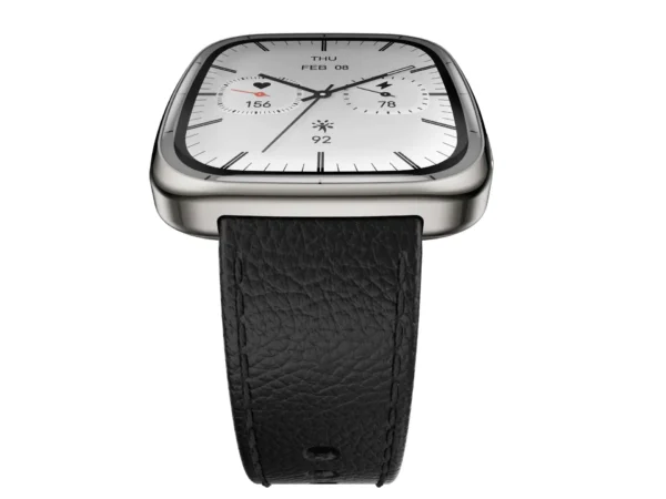 Smartwatch Amazfit Active 2 Square - Black Leather - Imagem 4