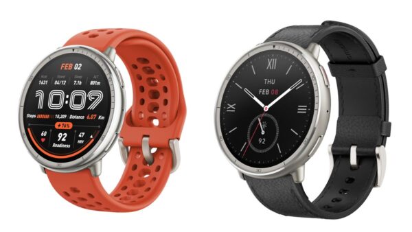 Smartwatch Amazfit Active 2 VERSÃO PREMUIM -TELA SAFIRA- Black