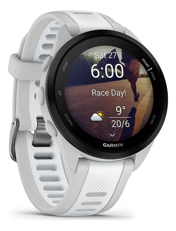 Smartwatch Garmin Forerunner 165 - CINZA/BRANCO - Imagem 4