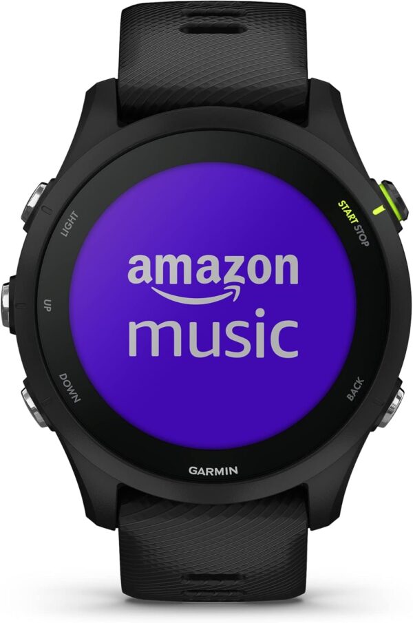 Smartwatch Garmin Forerunner 255 MUSIC - Black - Imagem 3
