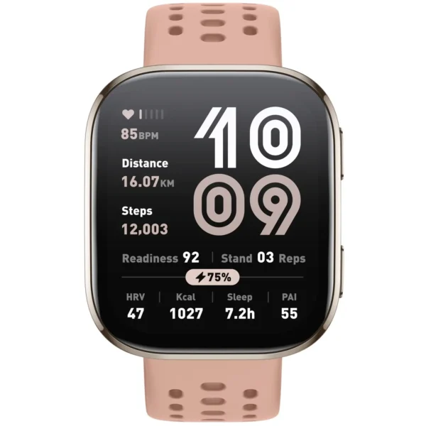 Relógio Smartwatch AMAZFIT Bip 6 A2435 - (Rosa) Blush Gps Integrado, MAPS OFFLINE - Imagem 2