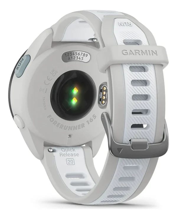 Smartwatch Garmin Forerunner 165 - CINZA/BRANCO - Imagem 5