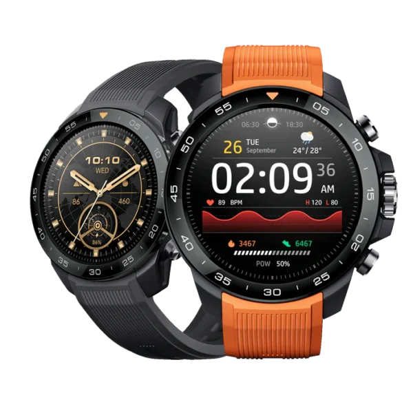 Smartwatch Mibro GS Explorer S 10ATM-MILITAR-DUAL BAND-GPS -BLACK