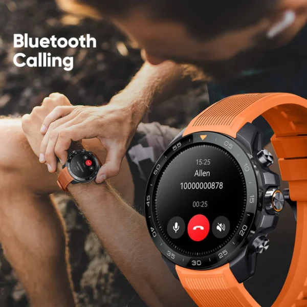 Smartwatch Mibro GS Explorer S 10ATM-MILITAR-DUAL BAND-GPS -BLACK - Imagem 6