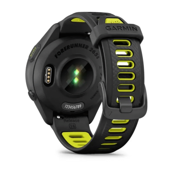 Garmin Forerunner 265S Smartwatch Preto/Amarelo GPS Música - Imagem 2