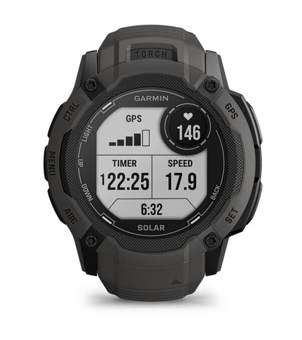 Smartwatch GARMIN INSTINCT 2X SOLAR TACTICAL - Black