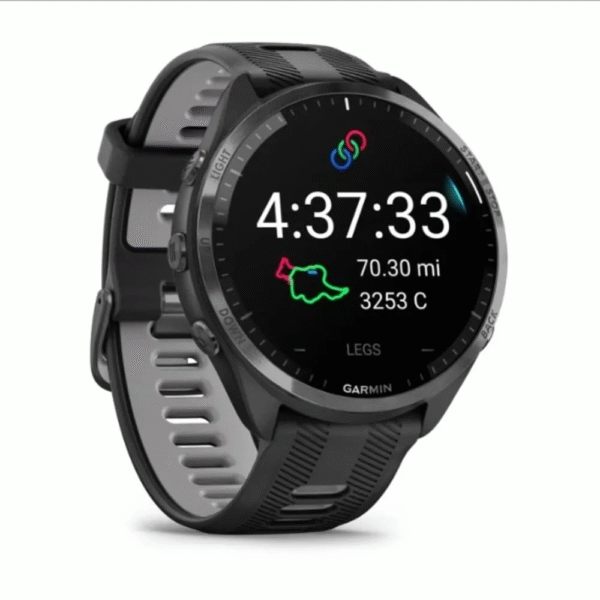 Smartwatch Garmin Forerunner 965 - PRETO - Imagem 2