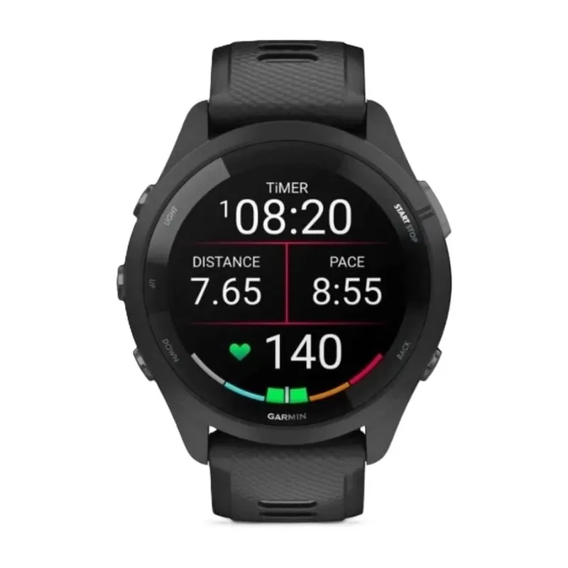 Smartwatch Garmin Forerunner 265 - Black - Imagem 3